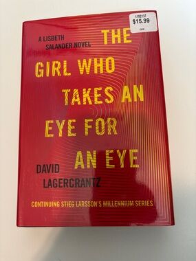 The Girl Who Takes an Eye for an Eye by David Lagercrantz (Hardcover book)